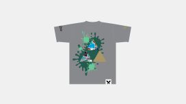 [XL사이즈] 스플래툰 3 페스티벌 "용기" T셔츠