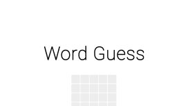 Word Guess