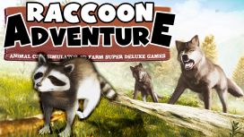 Raccoon Adventure: Animal City Simulator 3D Farm Super Deluxe Games