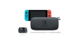 Nintendo Switch 휴대용 케이스 (화면 보호 필름 포함)